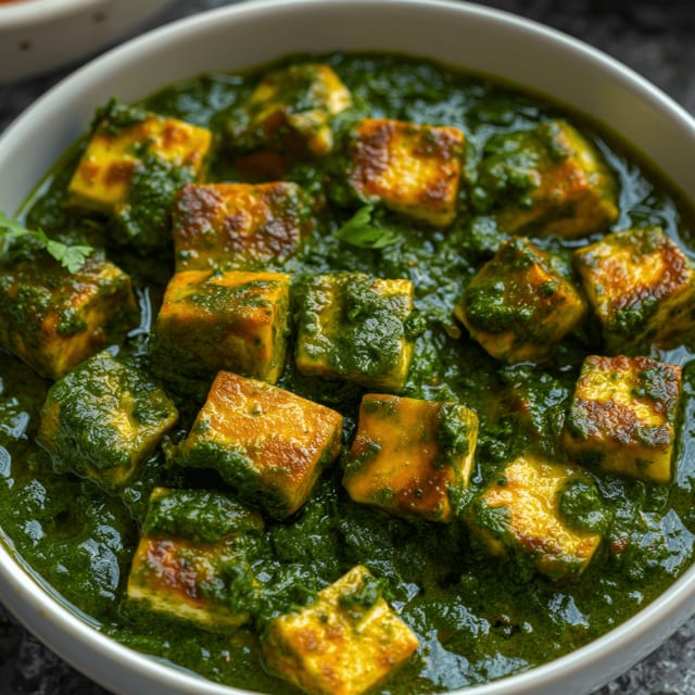Saag Paneer.