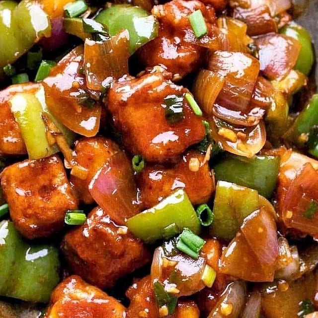 Chili Paneer.