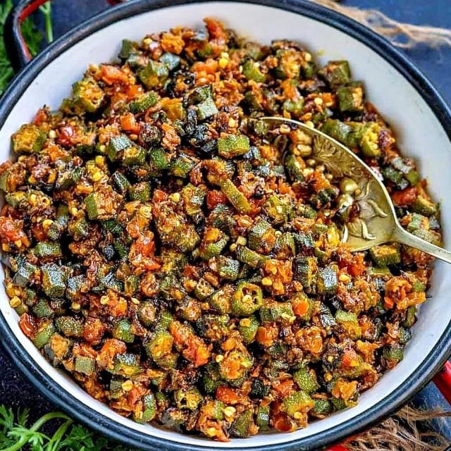 Bhindi Fry.