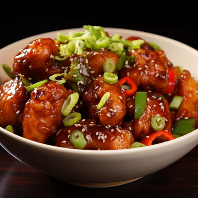 Chicken Manchurian.